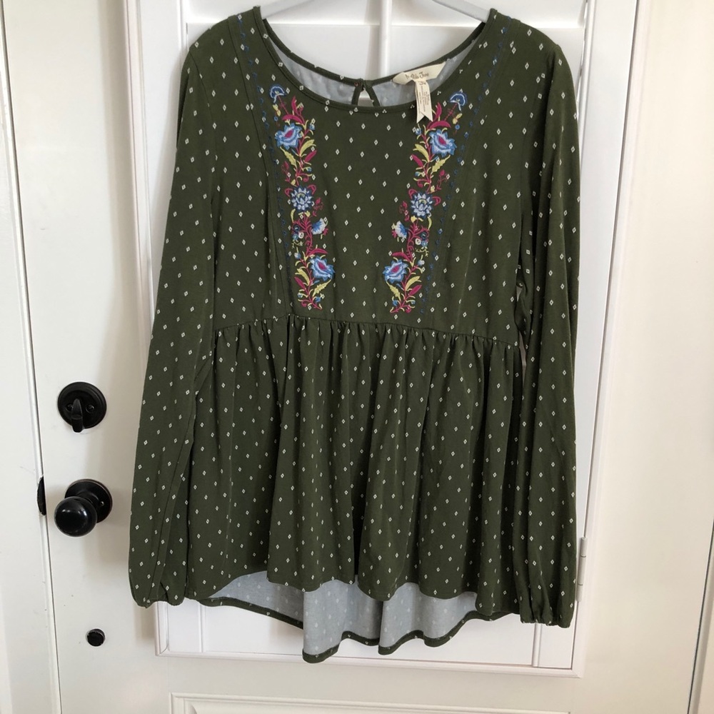 Matilda Jane green top